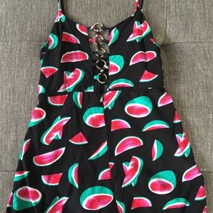 LF Watermelon Romper